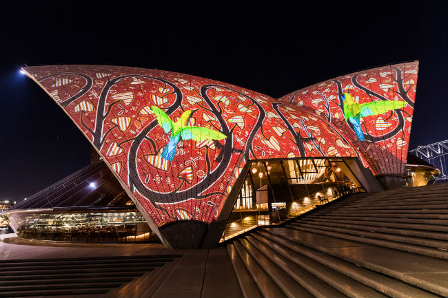 See the Sails come alive – Badu Gili Showcase at the Sydney Opera House