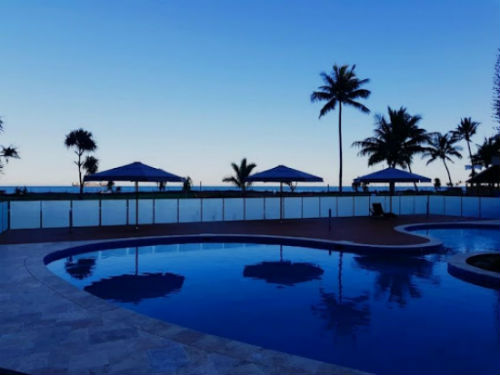 Twilight at the Tangalooma Beach Resort Pool