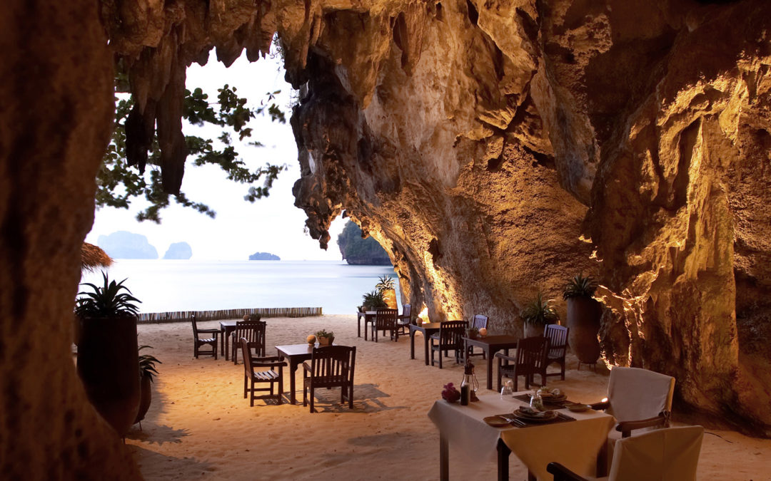 CNNtravel featured ‘The Grotto’ Restaurant at Rayavadee as one of the world’s best waterfront restaurants.